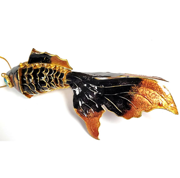 GOLDFISH PENDANT 125BK